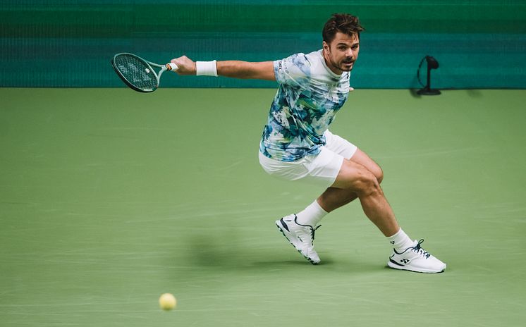 Stan Wawrinka at the BNP Paribas Nordic Open 2023