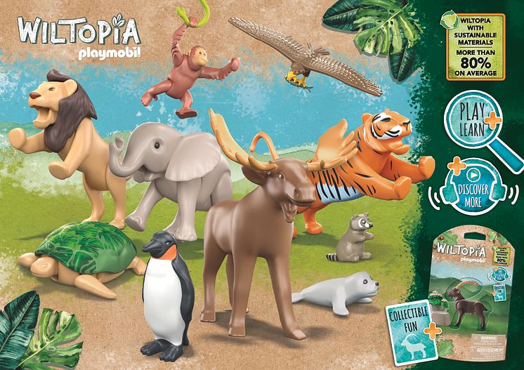 WILTOPIA - Die erste nachhaltige PLAYMOBIL-Spielwelt