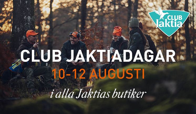 Club Jaktiadagar 10-12 augusti