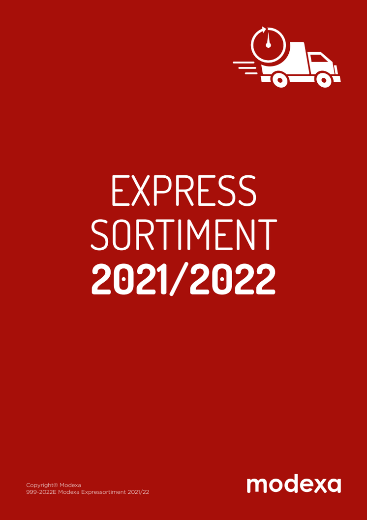 Modexa Express sortiment 2021