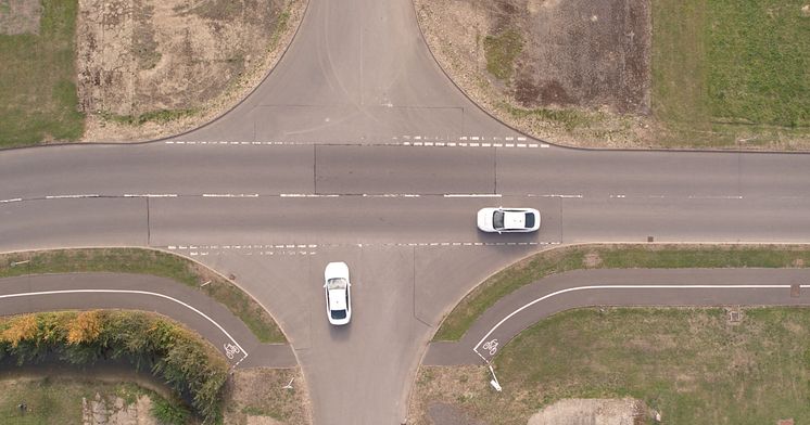 Autodrive Rødt lys sammenkoblede biler 2018