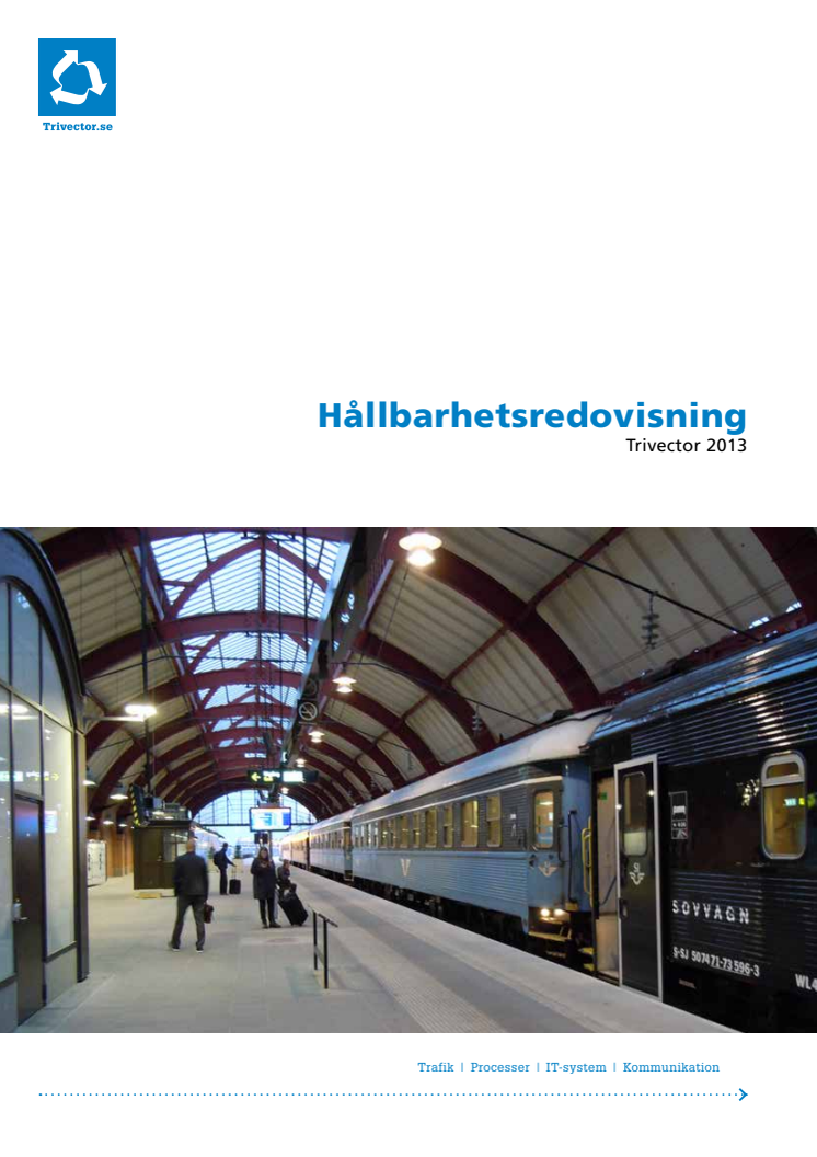 Trivectors hållbarhetsredovisning 2013