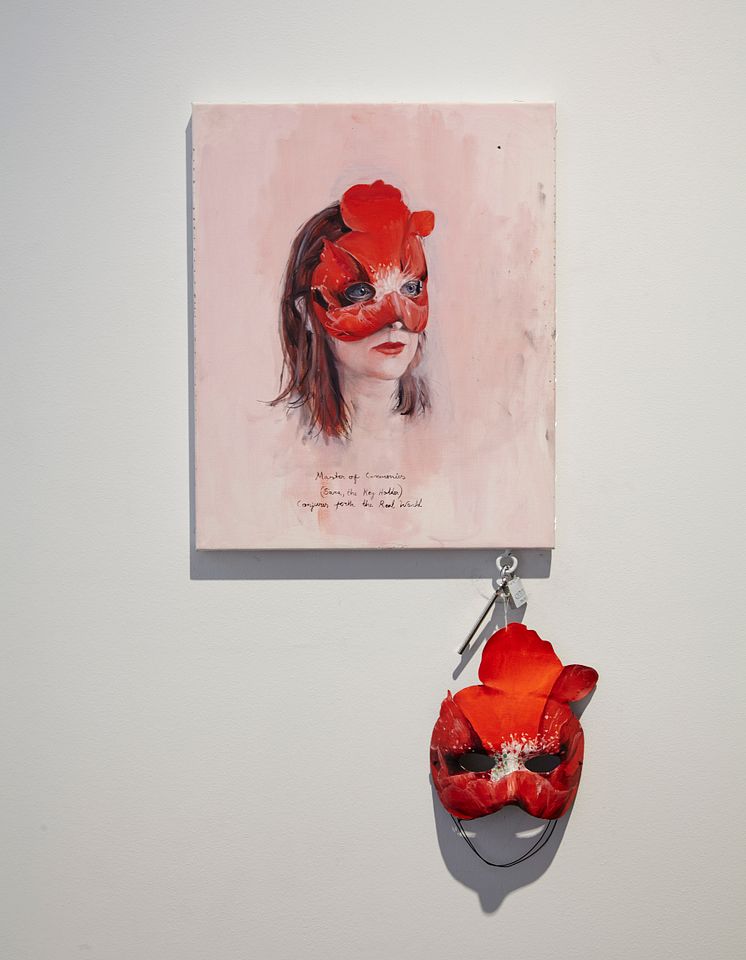 Ylva Ogland, "Master of Ceremonies (Sara, the Key Holder), Conjures Forth the Real World with Xenia Mask," 2015