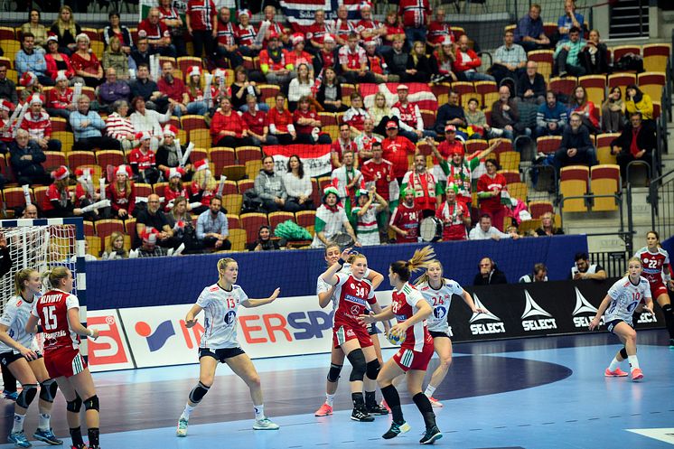 Match och publik under EM i handboll 2016