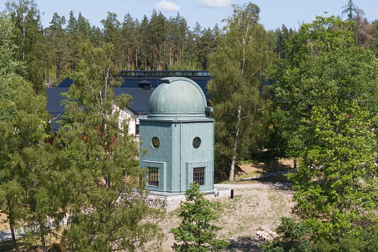 Observatoriet på Näs gård, Rimbo. Finalist i Plåtpriset 2023
