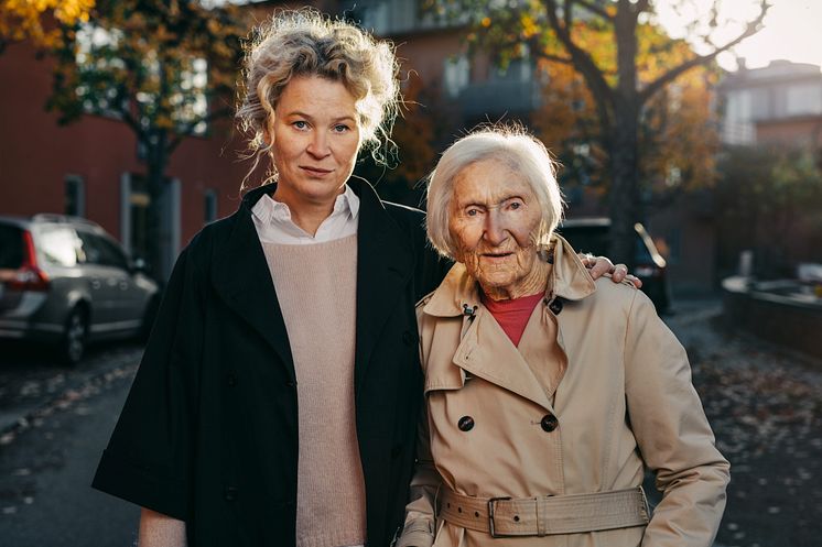 Hédi Fried och Stina Wirsén