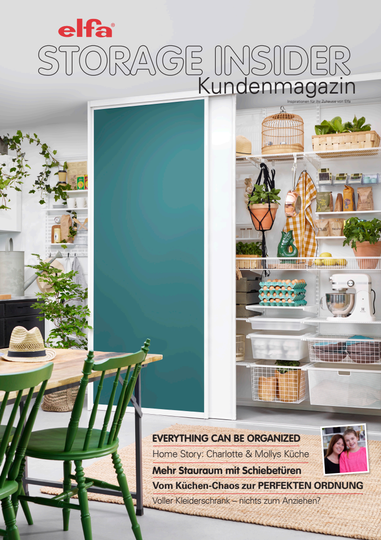 Elfa STORAGE INSIDER - Ihr Kundenmagazin