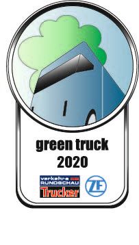 Die Auszeichnung Green Truck 2020 geht an Scania