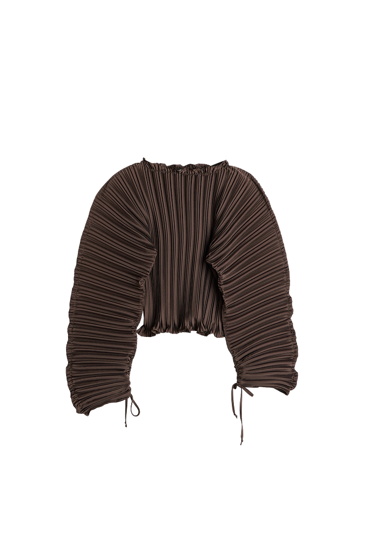 Eja pleated blouse