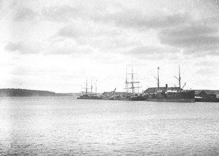 Värtahamnen från nordväst
