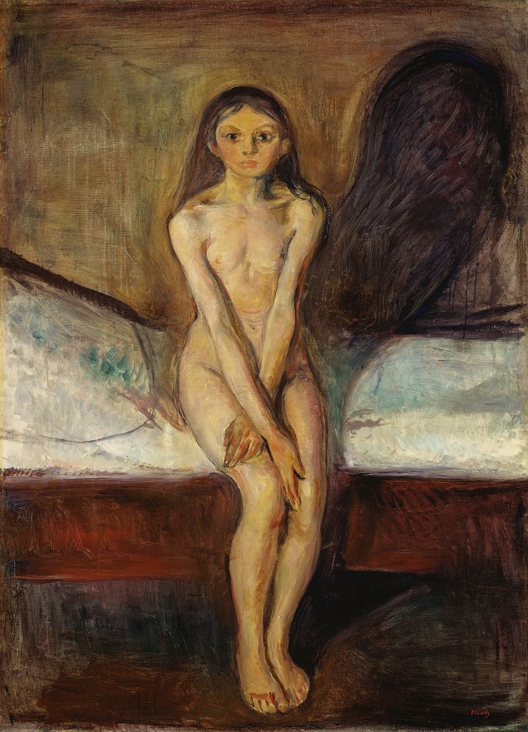 Det magiske nord. Edvard Munch, Pubertet, 1894–95