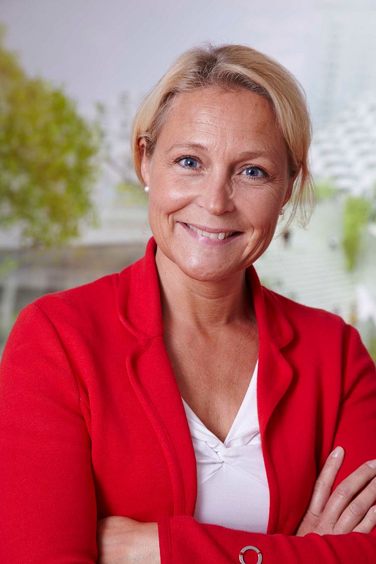 Malin Eggertz Forsmark, ordförande i Svenska Gymnastikförbundet. 