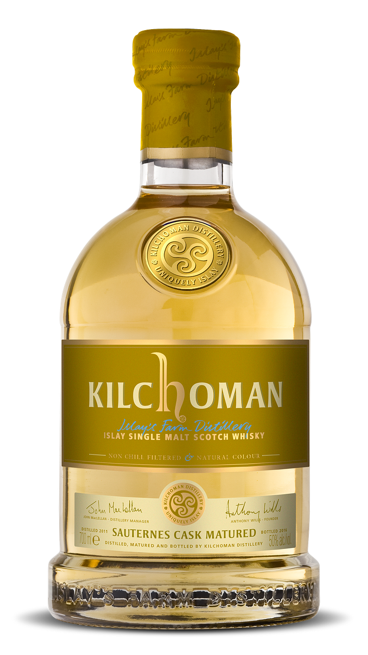 Kilchoman Sauternes Cask Matured flaska