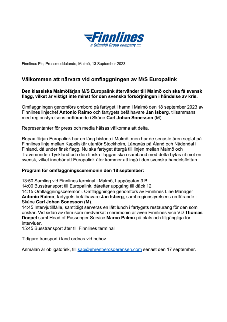 Pressinbjudan: Omflaggning av M/S Europalink 18.09.pdf