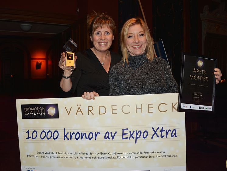 Magasin friend of Brands vann Årets Monter på Promotiongalan 2016