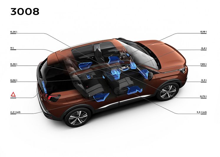 Första bilderna på Peugeots nya SUV 3008