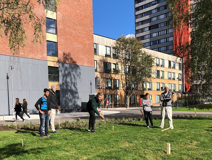 Kringsjå Studentby utendørs