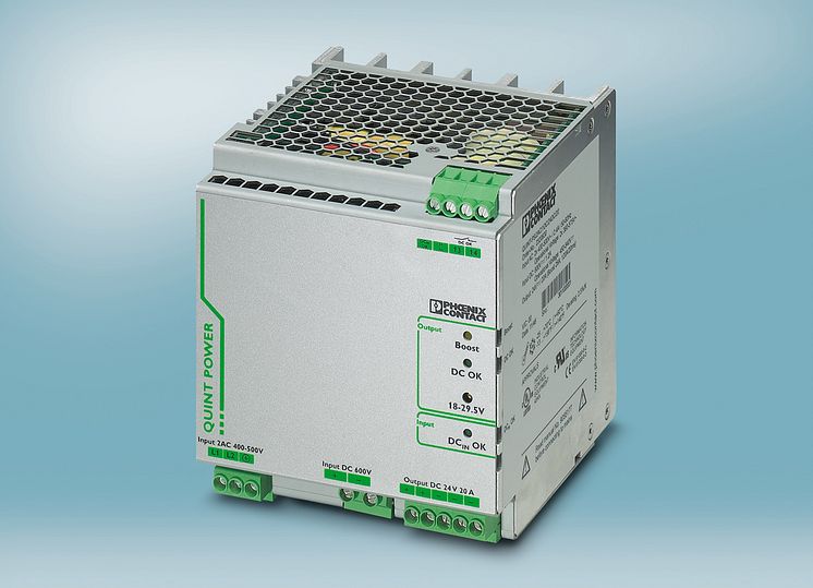 New power supply for frequency inverters