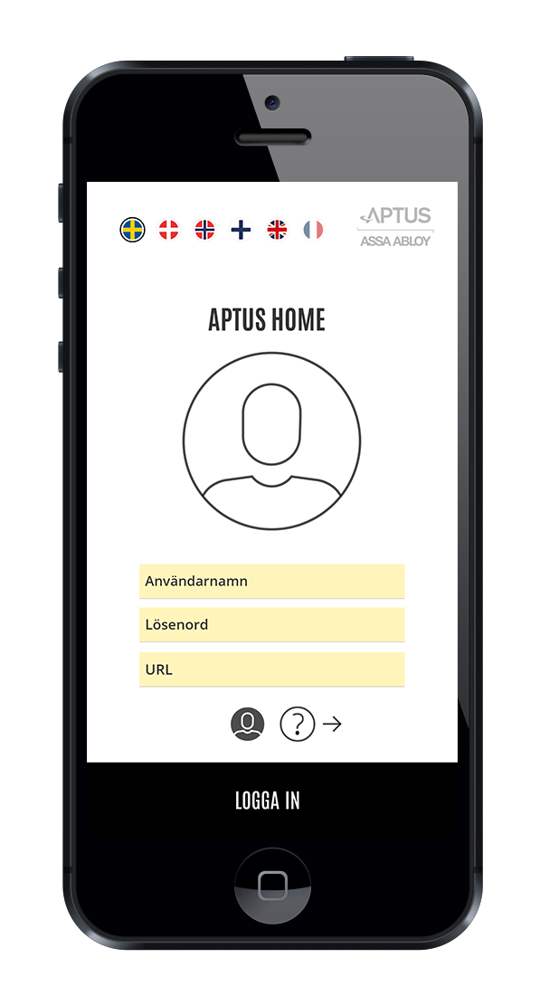 Start Aptus Home Inlogg Språk SMALL