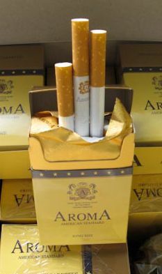 Op Indelible Aroma cigarettes seized July 2012