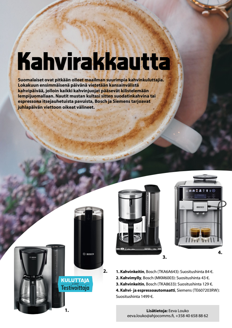 Kahvirakkautta