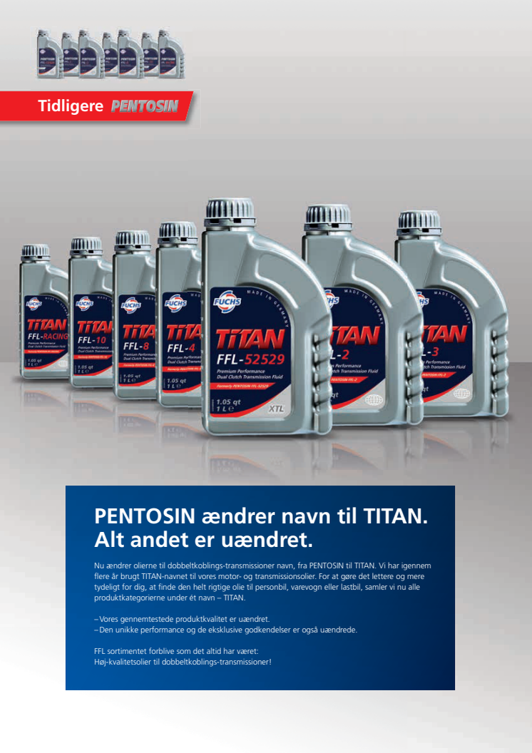 PENTOSIN til TITAN