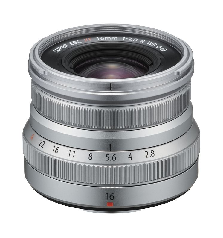  FUJINON XF16mmF2.8 R WR silver