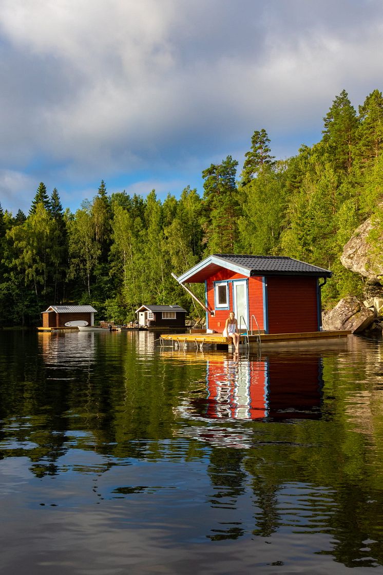 Vest Sverige Dalslands Stugbåtsuthyrning  Foto Laurence Ogiela/westsweden.com 2