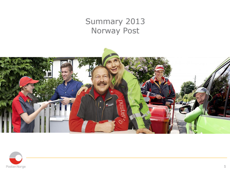 Summary 2013Norway Post