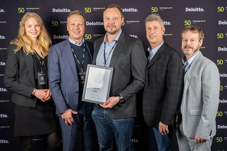 Sweden Technology Fast 50 - bilder från prisutdelningen