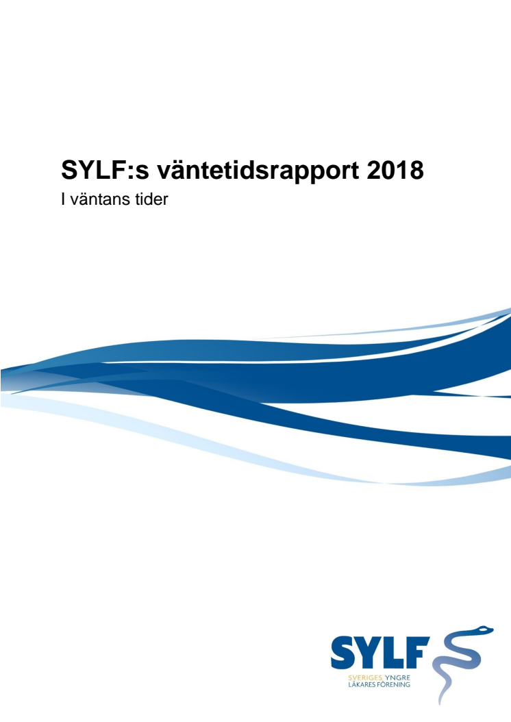 SYLFs väntetidsrapport