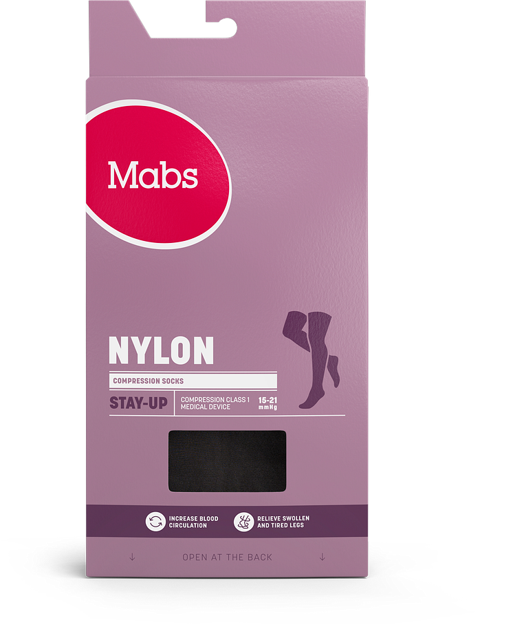 Mabs Nylon StayUp Black