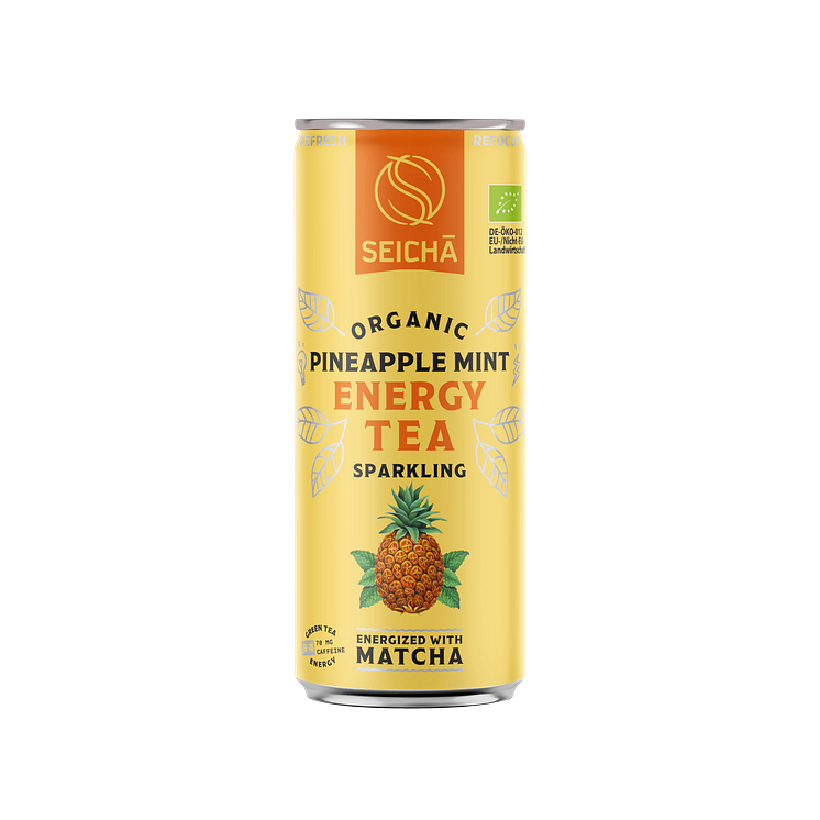Seicha-Ananas-Mynta-Matcha-Energidryck-Beriksson