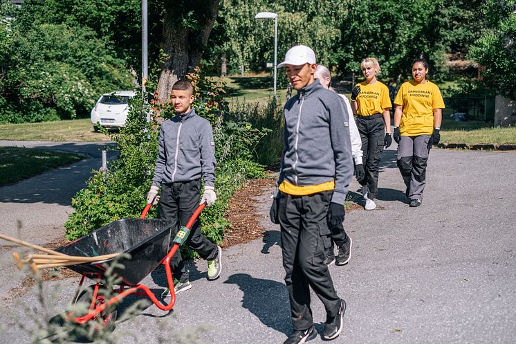 Unga för orten Huddinge (högupplöst)