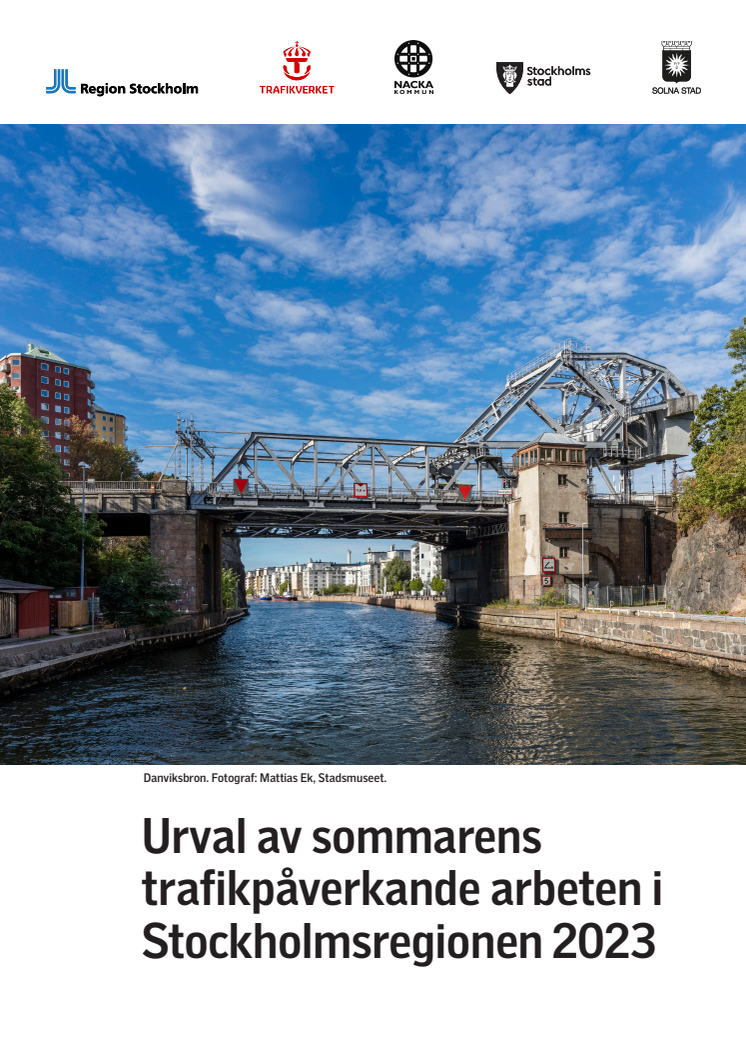 Sommarens trafikpåverkande arbeten