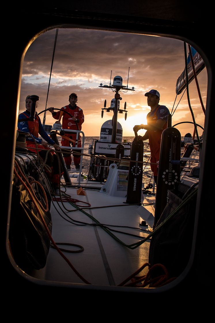 Hi-res image - Inmarsat - Inmarsat’s FleetBroadband powered the digital content delivery from the race yachts throughout the 2017-18 Volvo Ocean Race