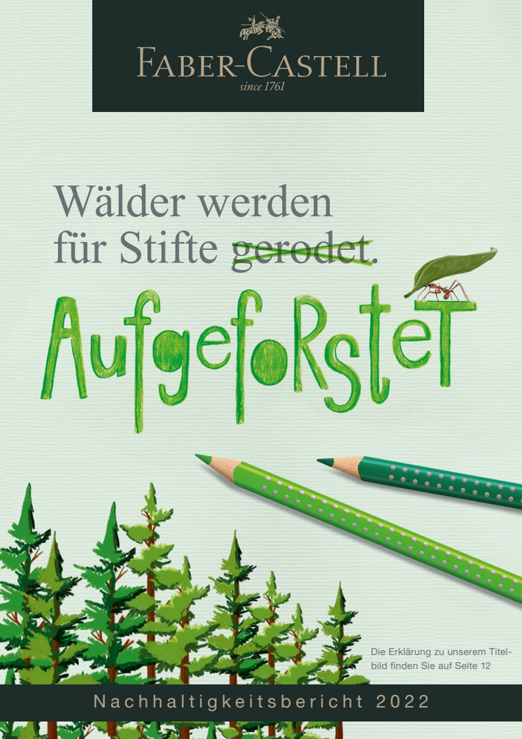 Faber-Castell Nachhaltigkeitsbericht 2022