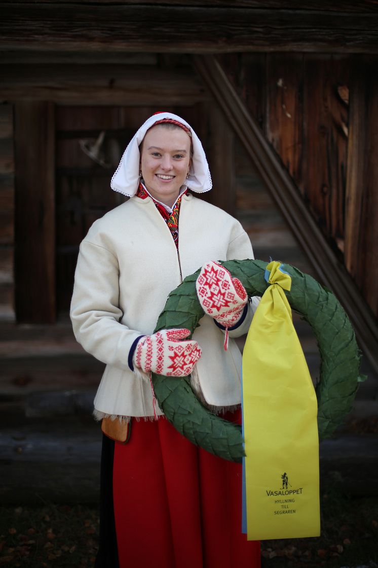 Elsa Hermansson Vasaloppets kranskulla 2024