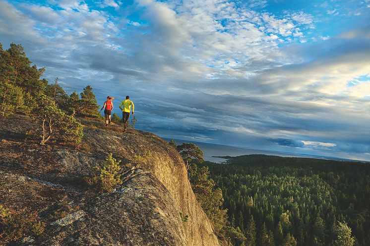 Härnö Trail på Örsjöberget, Härnösand, Höga Kusten