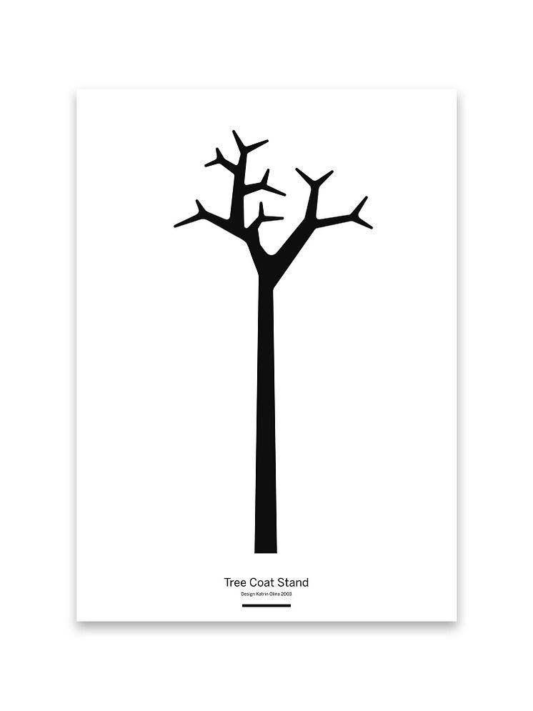 Tree Coat Stand poster