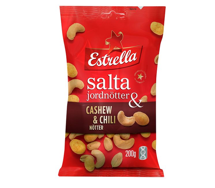 Estrella Salta Jordnötter & Cashew & Chili