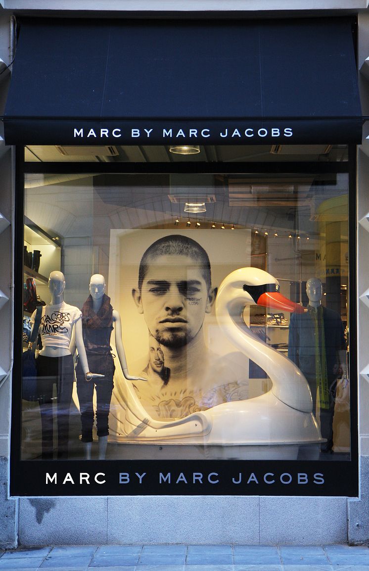 Marc by Marc Jacobs butik på Smålandsgatan 10 i Bibliotekstan.