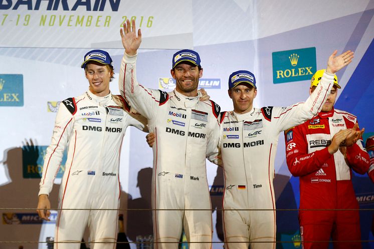 Porsche 919 Hybrid, Porsche Team: Brendon Hartley, Mark Webber, Timo Bernhard