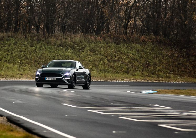 Ford Mustang Bullitt på Sjællandsringen