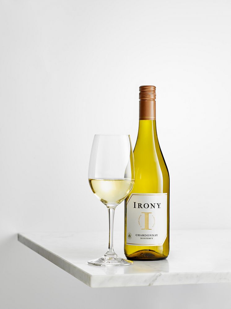 Irony chardonnay m glas