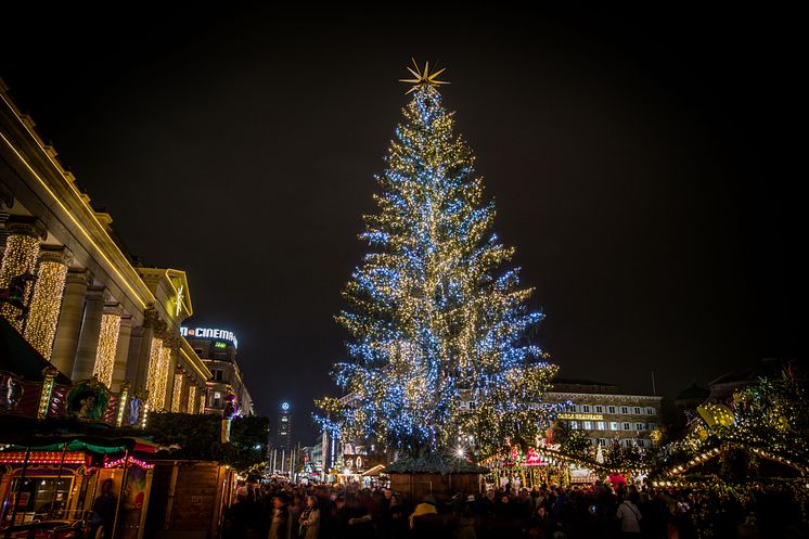 8. Weihnachtsbaum in Stuttgart
