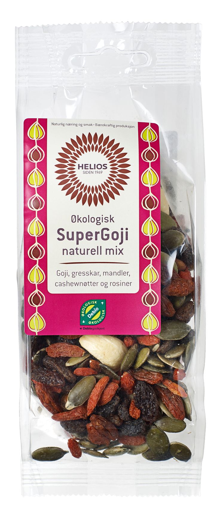 Helios SuperGoji nøttemix økologisk 100 g