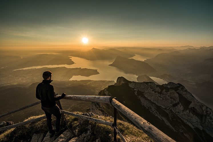 Wanderer auf dem Pilatus