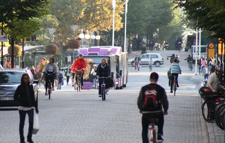 Stort internationellt gång- och cykelprojekt startar nu i Örebro 