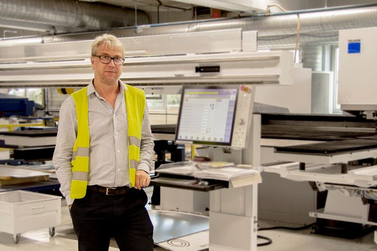 Patrik Svensson på Lindab Ventilation står redo för att möte alla kunders behov gällande vattenbaserade inneklimatprodukter.